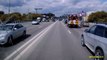 Road rage entre un débile en 4x4 BMW et une ambulance