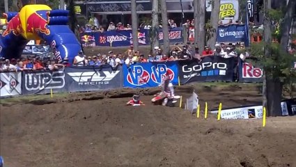 AMA Motocross 2015 First Legend of motocross Race At Season Ending Bud Light Ironman, Indiana National