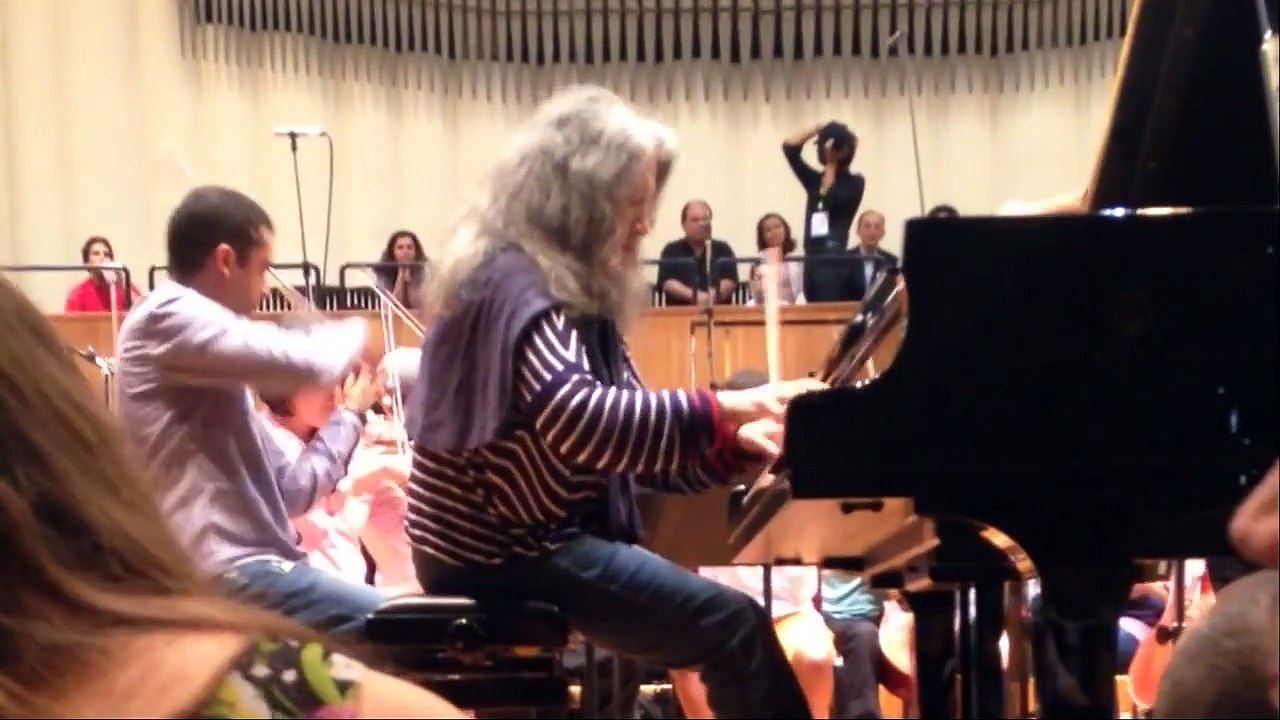 Martha Argerich Tchaikovsky Concerto No.1 Rehearsal Excerpts
