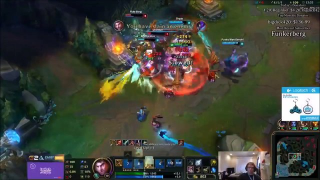 League of Legends - C9 Meteos Funny Stream Highlights ft. LOD