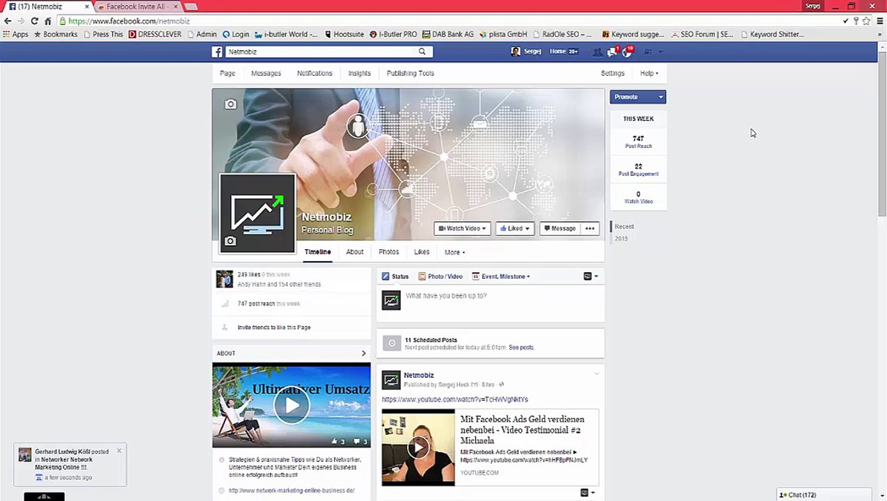 Alle Freunde einladen Facebook gleichzeitig