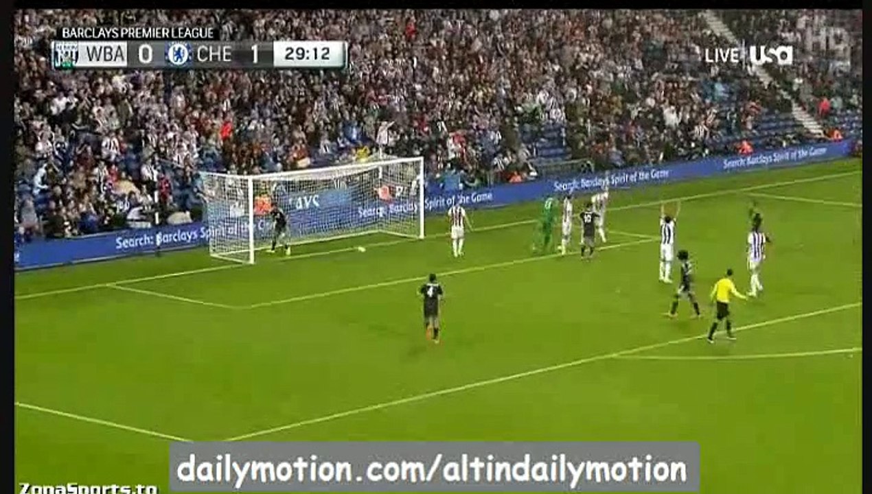 Diego Costa Fantastic Goal - West Bromwich Albion 0-2 Chelsea - 21.08.2015