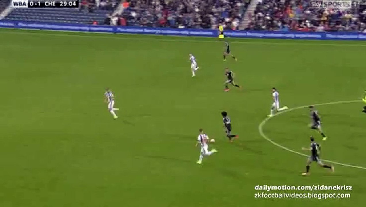 0-2 Diego Costa Fantastic Counter Attack Goal _ West Bromwich Albion v. Chelsea 23.08.2015 HD