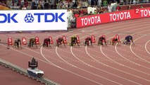 Victoire d'Usain Bolt sur 100m en finale des Championnats du Monde