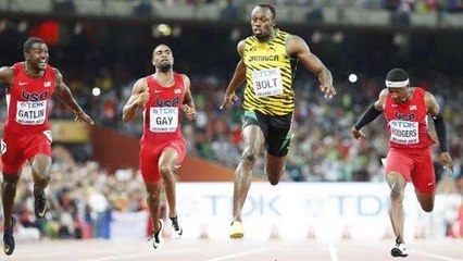 Usain Bolt champion du monde du 100m!