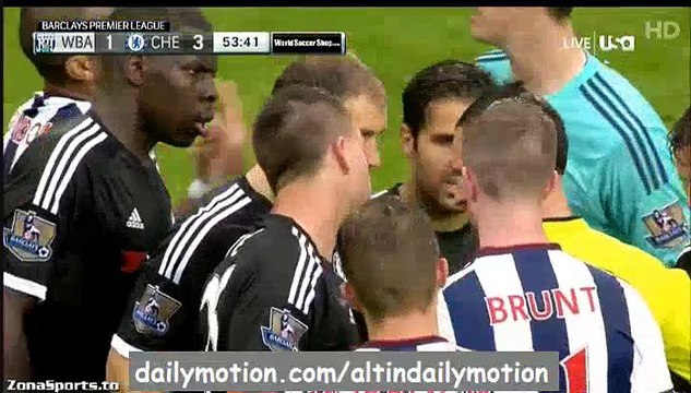 John Terry Red Card - West Bromwich Albion 1-3 Chelsea - Premier League - 23.08.2015