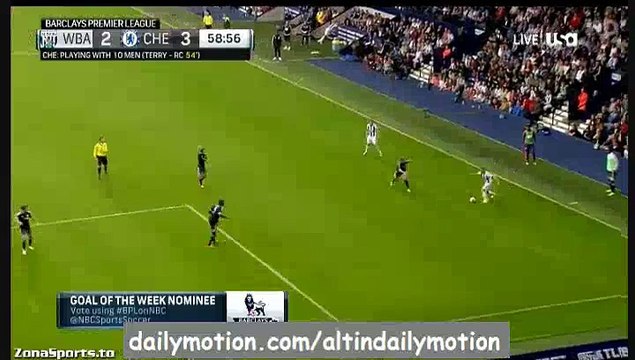 James Morrison Amazing Header Goal - West Bromwich Albion 2-3 Chelsea - Premier League - 23.08.2015