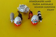 Kinder Surprise Stop Motion  - Dinosaurs And Farm Animals-
