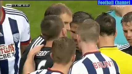 John Terry Red Card - West Bromwich Albion v. Chelsea - 23.08.2015