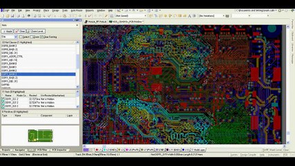 Altium Designer -- DDR3 routing and PCB layout video