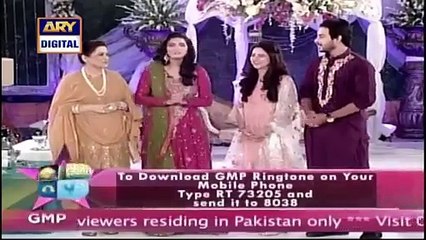 Kanwar Arsalan Admiring Fatima Effendi In Funny Way