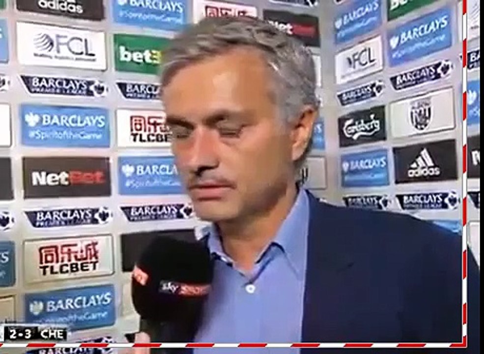 West Brom vs Chelsea 2-3 Jose Mourinho post-match interview