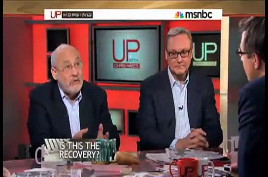 Ed Conard debates Nobel Prize winning Economist, Joe Stiglitz on MSNBC's Up with Chris Hayes