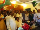 Sinjhoro : PPP Leader Rais khadim Hussain Rind In The Huddle of PPP Workers At District Council Office Sanghar On 20-08-2015 ( Video 11 )