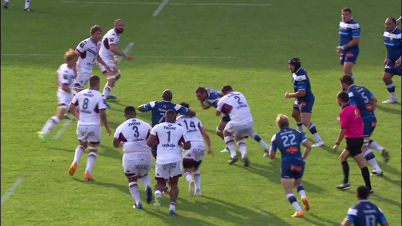 TOP14 - Bordeaux-Bègles - Castres : 19-16 - ESSAI Blair CONNOR (BOR) - Saison 2015/2016