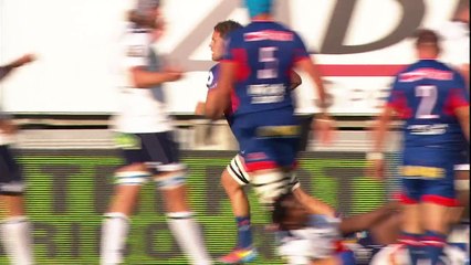 TOP14 - Grenoble - Agen : 38-23 - ESSAI Mathieu LAMOULIE (AGE) - Saison 2015/2016
