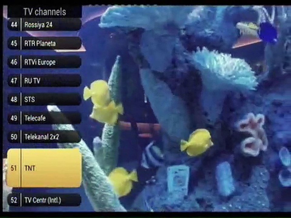 Russian iptv with NTV, TNT and Russia 1