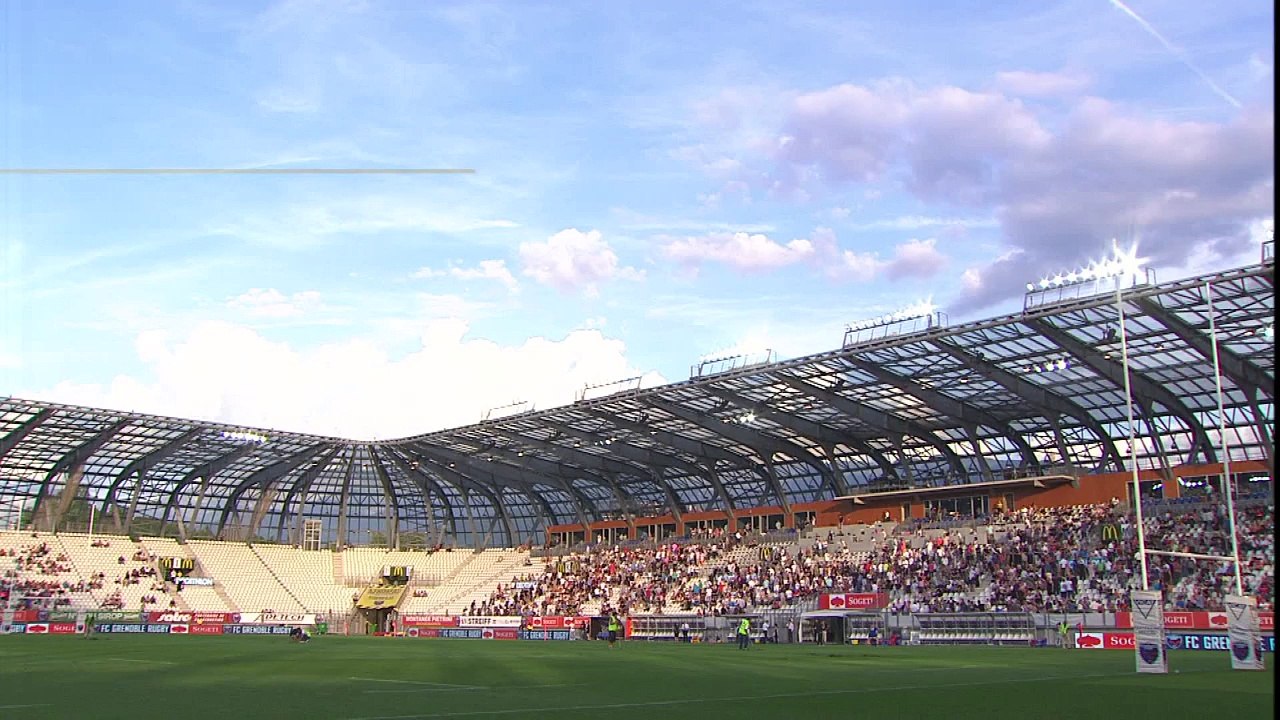 TOP14 - Grenoble - Agen : 38-23 - ESSAI Fabrice ESTEBANEZ (GRE) - Saison 2015/2016