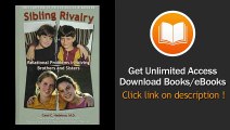 Sibling Rivalry Relational Problems Involving Brothers and Sisters - BOOK PDF