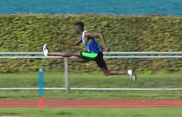 Alain-Hervé Mfomkpa | 400 m haies 2015 | ATHLE.ch