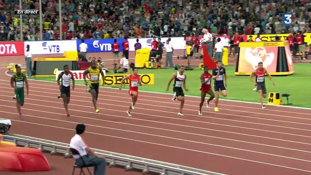 VIDEOS. Mondiaux d'athlétisme : Jimmy Vicaut se qualifie pour la finale du 100 m, Christophe Lemaitre éliminé