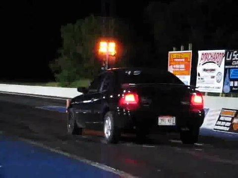 drag racing neon at slicks only night at GLD