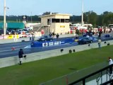 Seriously bad 3rd gen Camaro cant hook up HUGE slicks drag race