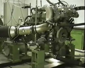 Engine Explosion dyno room