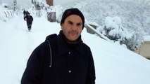 Neige en Kabylie Algerie Fevrier 2012