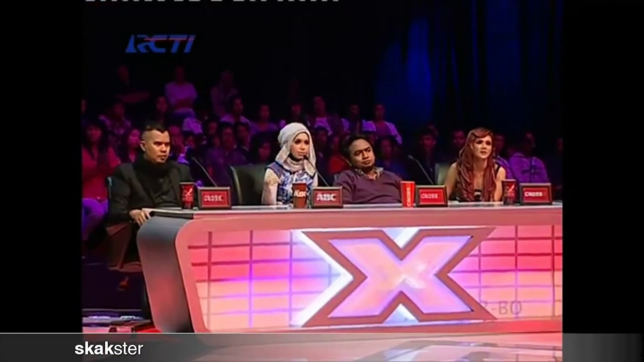 GRENADE Bruno Mars - ft. Fatin Shidqia - X Factor (Indonesia) Audition