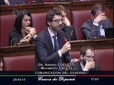 Andrea Colletti M5S Attacca Letta e Alfano - Bagarre in Parlamento alla Camera - Video
