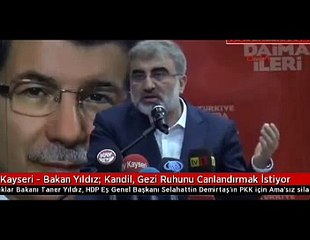 Bakan Yıldız: Kandil, Gezi Ruhunu Canlandırmak İstiyor