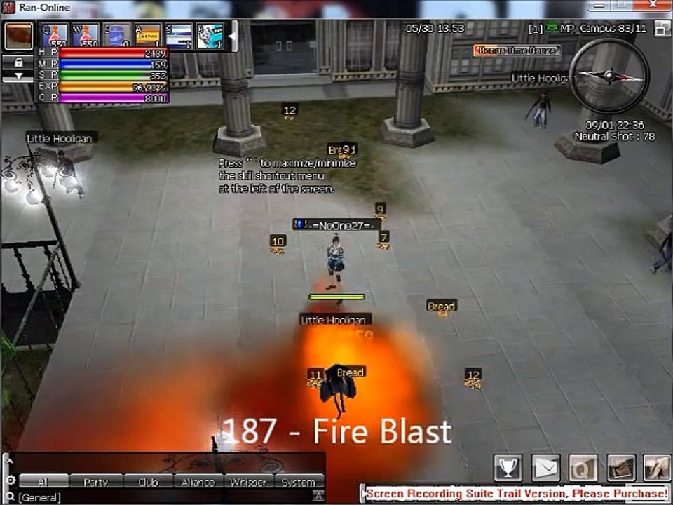 Ran Online Ph Gunner Power Kill Skill video Dailymotion