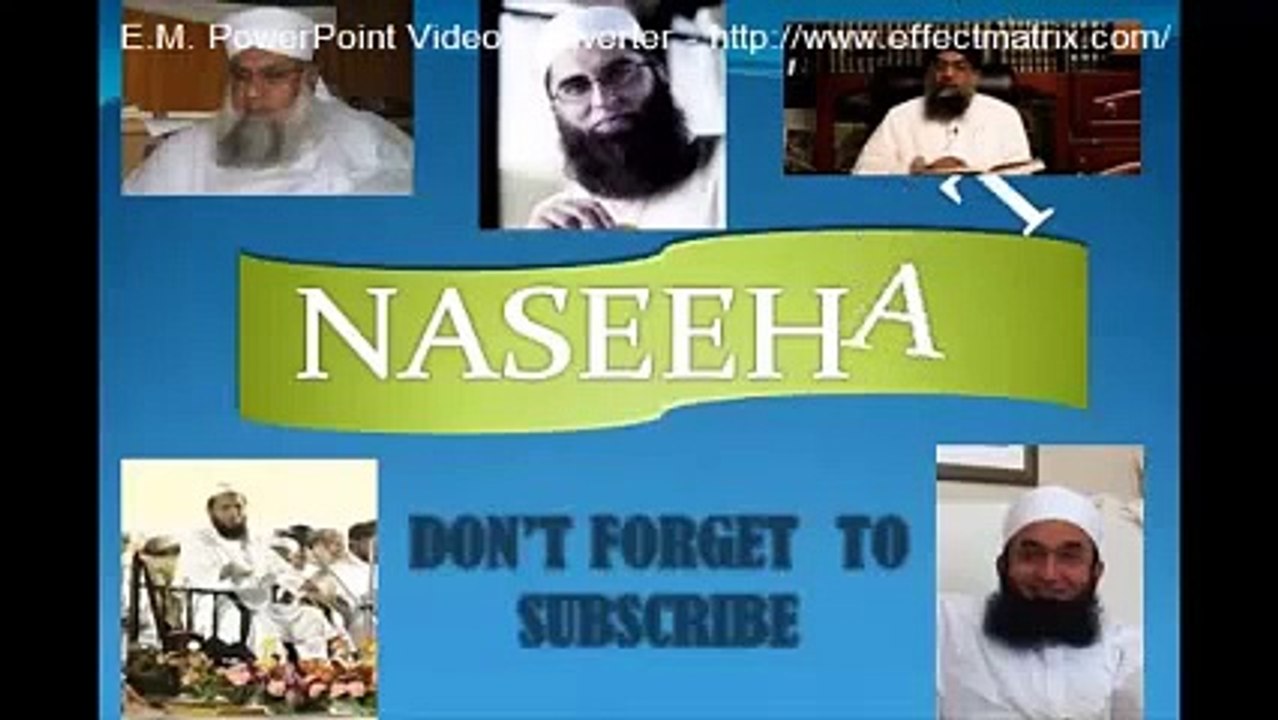 Aurat aur Parda - Moulana Tariq Jameel sahab