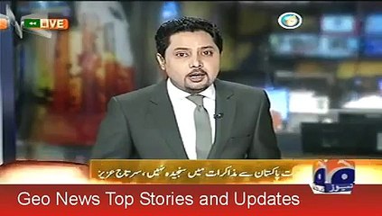 Geo News Headlines 23 August 2015, Sartaj Aziz Talk On Indian Fraud To Delay Pak India Kas