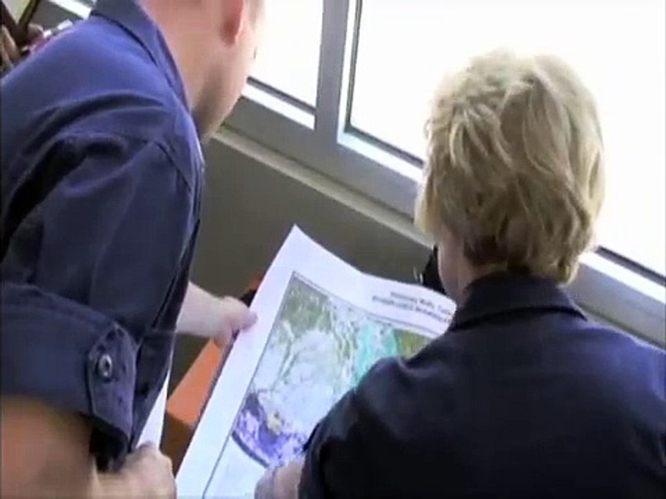 Coast Guard Overflight of Lower Mississippi River Floods