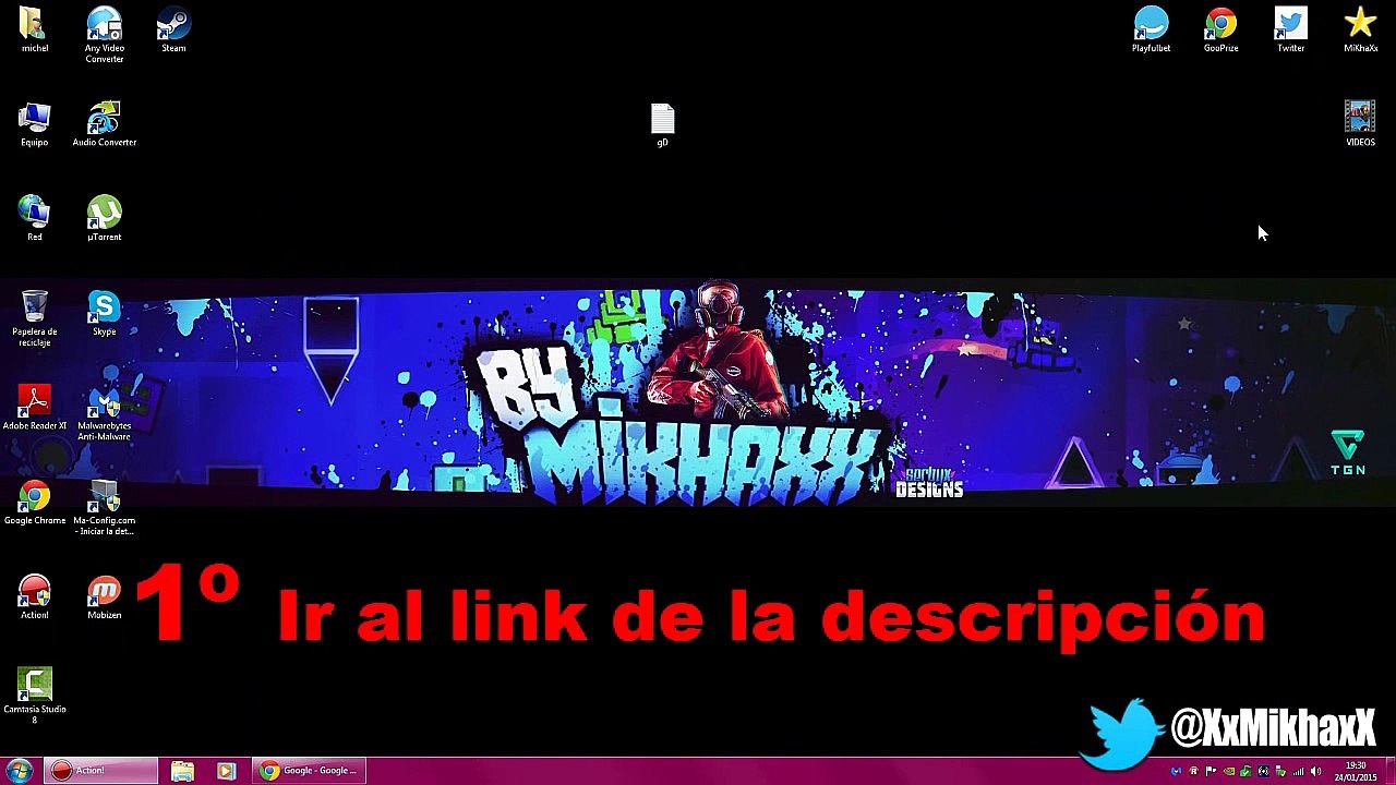 COMO DESCARGAR GEOMETRY DASH PARA PC FULL _ Sin Bluestacks - Sin Emulador _ Version 1.93