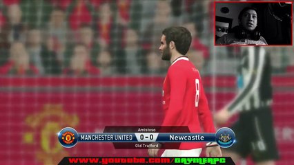 Manchester United vs Newcastle 2015 0-0 EPL Premier League 22/08/2015 HD | simulacion
