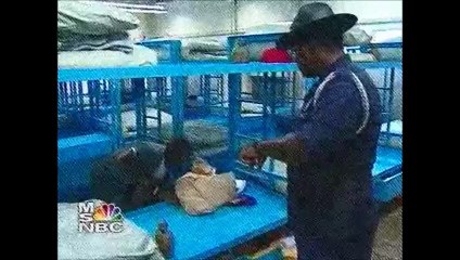 american inmates losing hair hard training