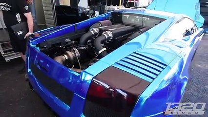 4000hp pair of TWIN TURBO Lambos!