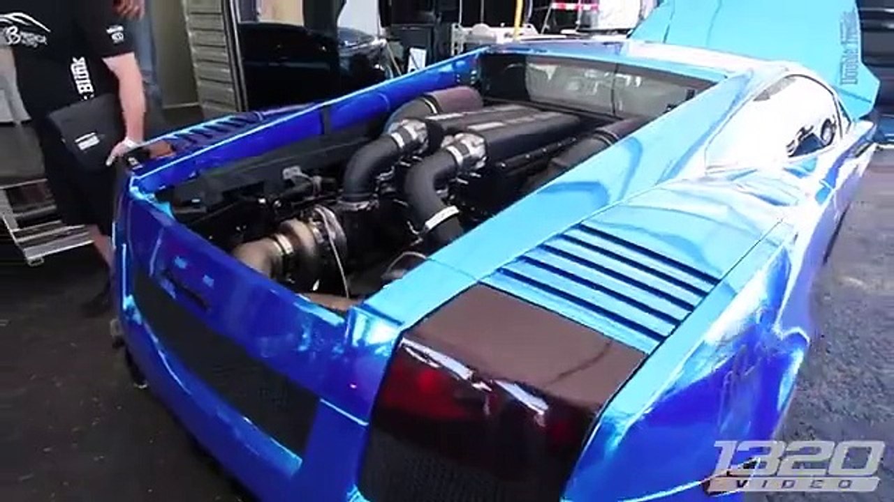 4000hp pair of TWIN TURBO Lambos!