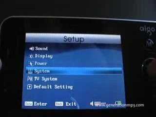 Test aigo MP-E235 par generationmp3