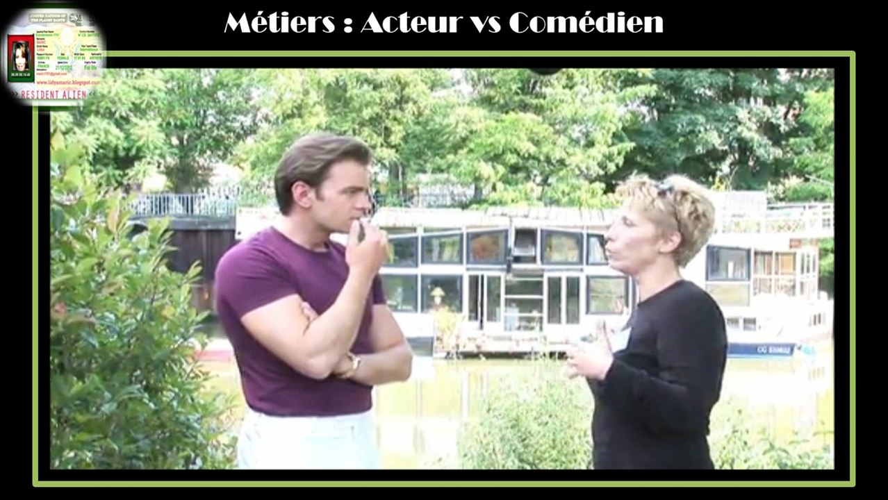 Métiers Acteur vs Comédien_Reportage HD