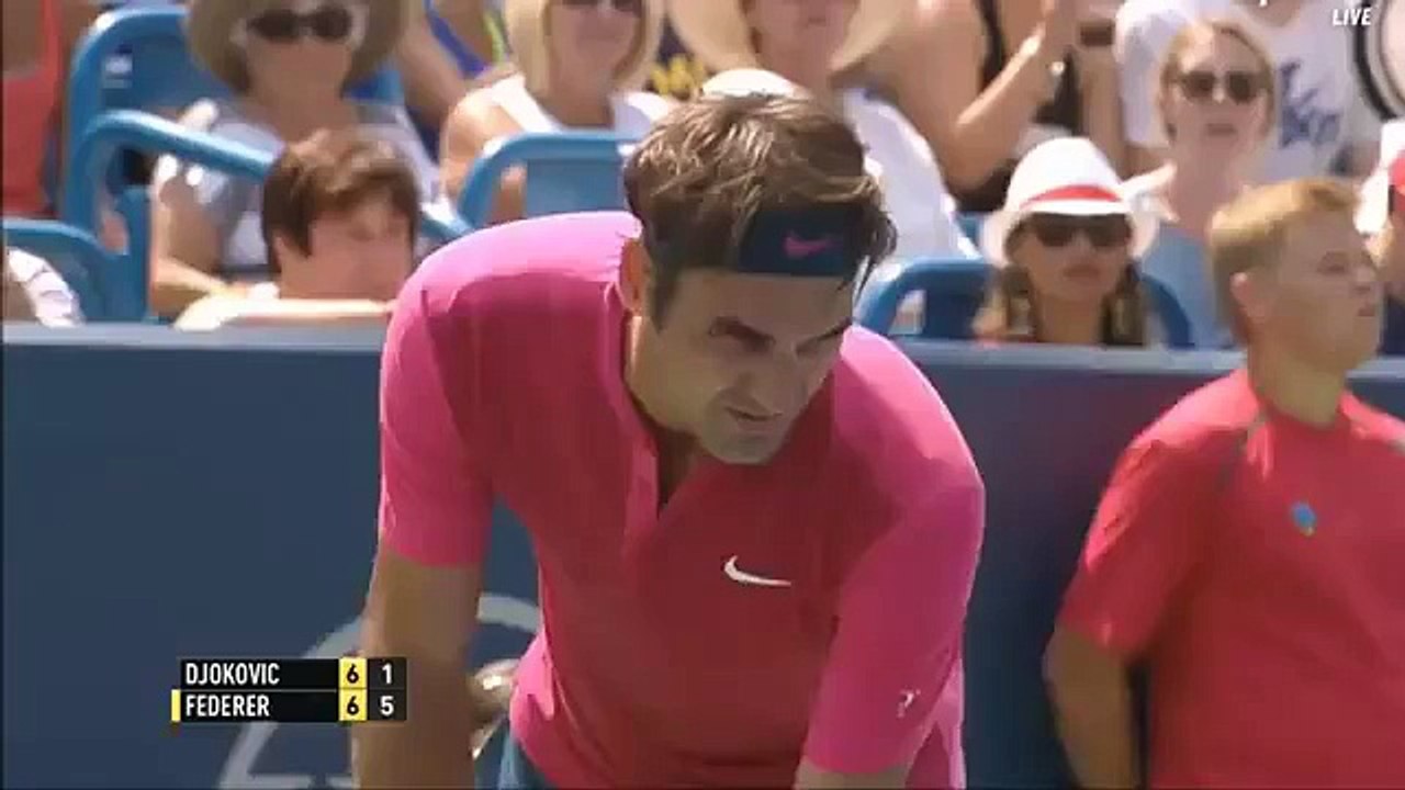 Roger Federer venció a Novak Djokovic y ganó el Masters 1000 de Cincinnati