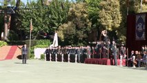 Toma de posesión del Coronel Director de la Academia de Oficiales en Aranjuez