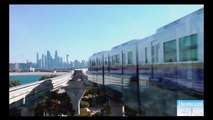 Дубайский Монорельс Палм Джумейра Атлантис / Dubai Monorail in Palm Jumeirah Atlantis hotel
