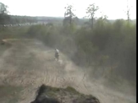 Poto fredo 1er saut en moto cross 125 ktm