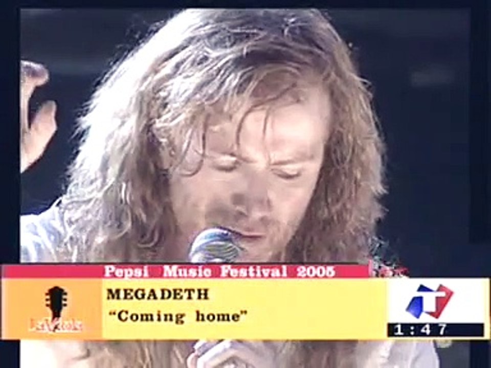 Megadeth Coming Home Live in Argentina 2005