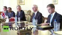 Iran: Hammond attends UK Embassy re-opening ceremony in Tehran