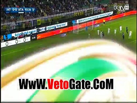 انتر ميلان يفوز بهدف قاتل امام أتلانتا بأفتتاح الدورى الايطالى